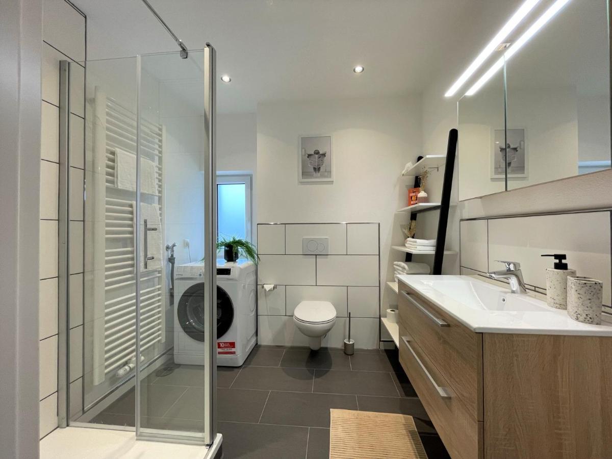 Bunter Hund Apartments - Zentrales Apartment, Parkplatz, Wintergarten, Kinderzimmer Rothenburg ob der Tauber Exteriör bild