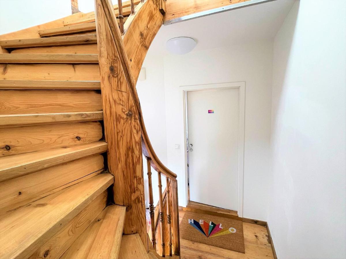 Bunter Hund Apartments - Zentrales Apartment, Parkplatz, Wintergarten, Kinderzimmer Rothenburg ob der Tauber Exteriör bild